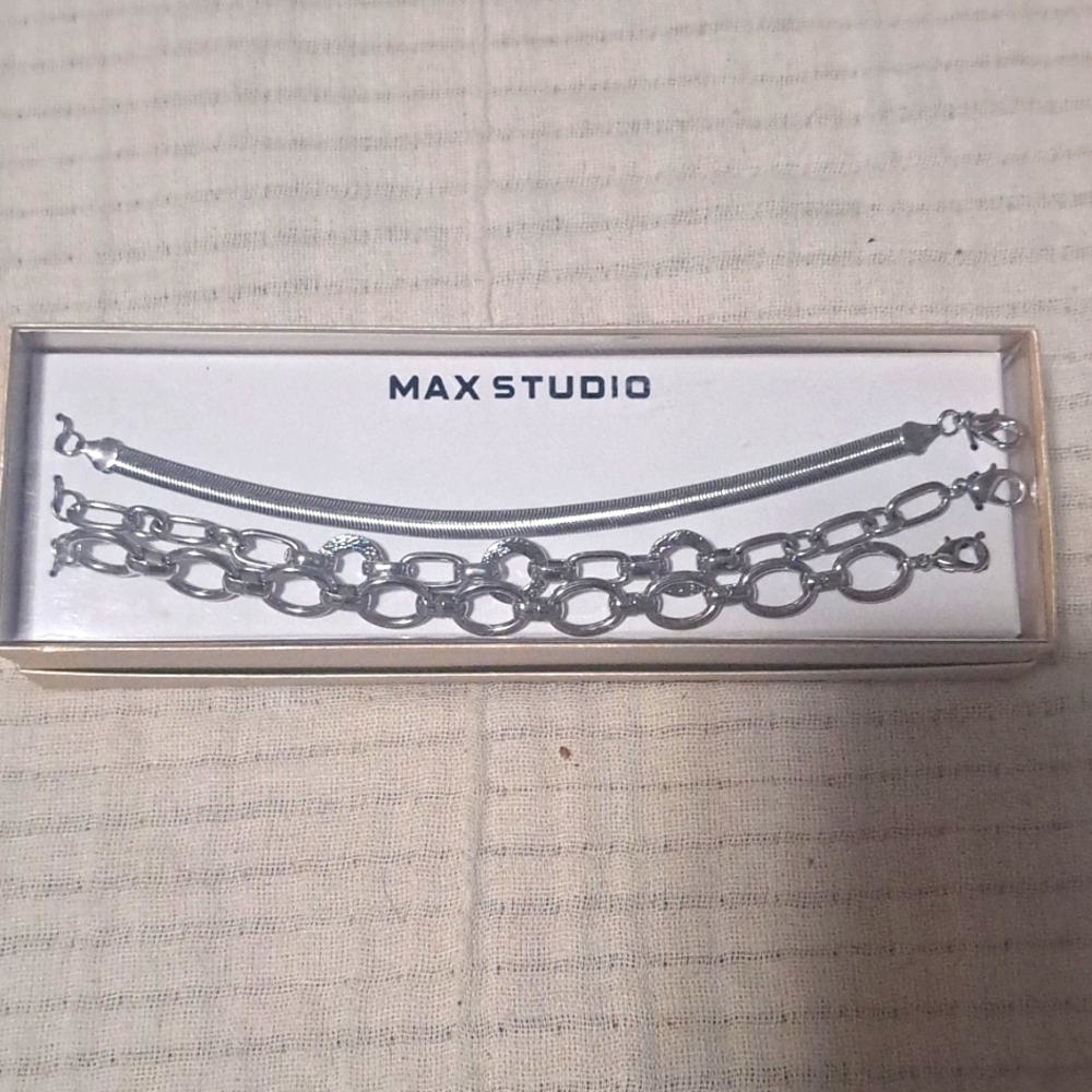 NIB Max Studio Three Bracelet Box Set🏖